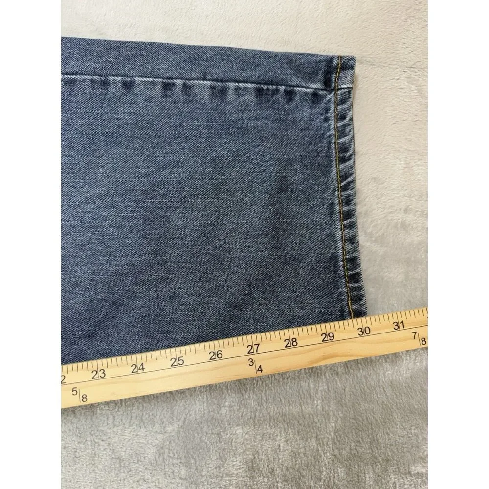 Levis 550 Jeans Mens 38x32‎ Blue Denim Relaxed Fit Straight Leg